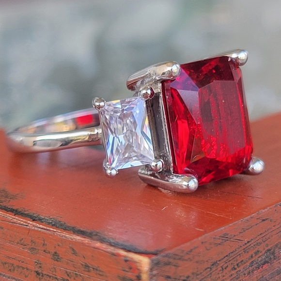 💍2 for $20 Garnet Ring - Picture 2 of 4